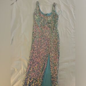 Fashion Nova Sparkly Long Dress